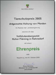 Ehrenpreis 2005